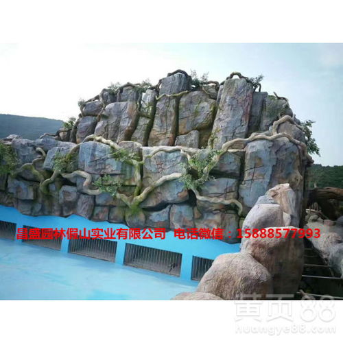 【巴東做水泥假山塑石精雕細(xì)琢自然精品】- 